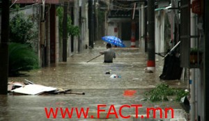 Typhoon Morakot hits China