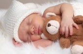 sleeping newborn