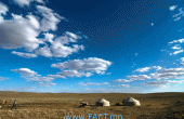 mongolia-blue-sky