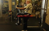 99-year-old working out.