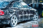 26712280-Beauty-black-car-with-soap-in-car-wash-Stock-Photo-auto