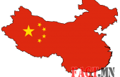 china-flag-map