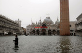 ITALY-VENICE-WEATHER-FLOOD