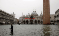 ITALY-VENICE-WEATHER-FLOOD