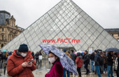 The Louvre Museum shut down in Paris, France - 02 Mar 2020